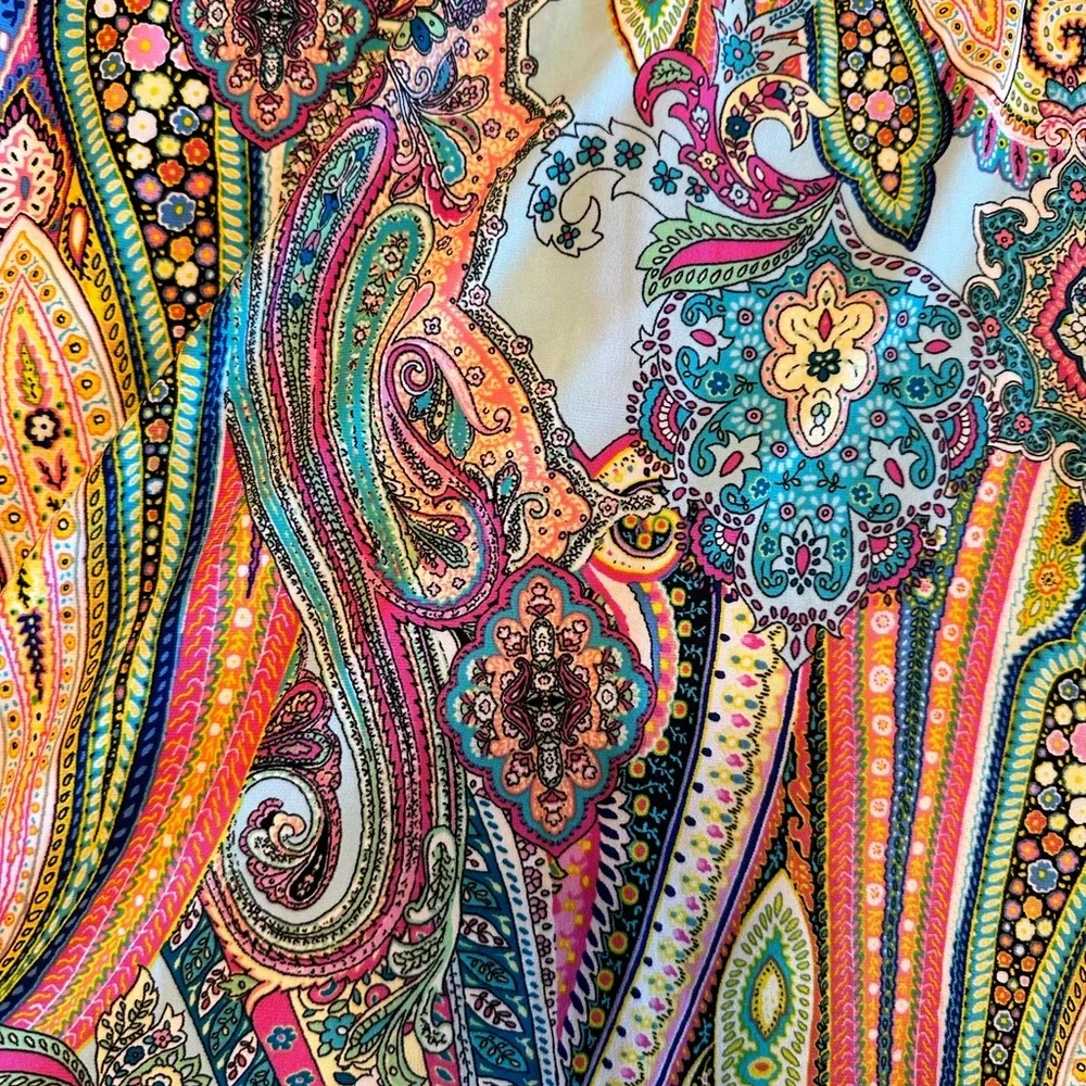 Tommy Hilfiger Paisley Mini Dress - Picture 5 of 5